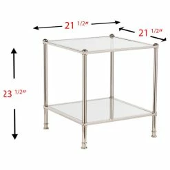 SEI Furniture Evan End Table -GDF sofa Shop 64216ecf07ab861c 1292 w800 h800 b1 p0
