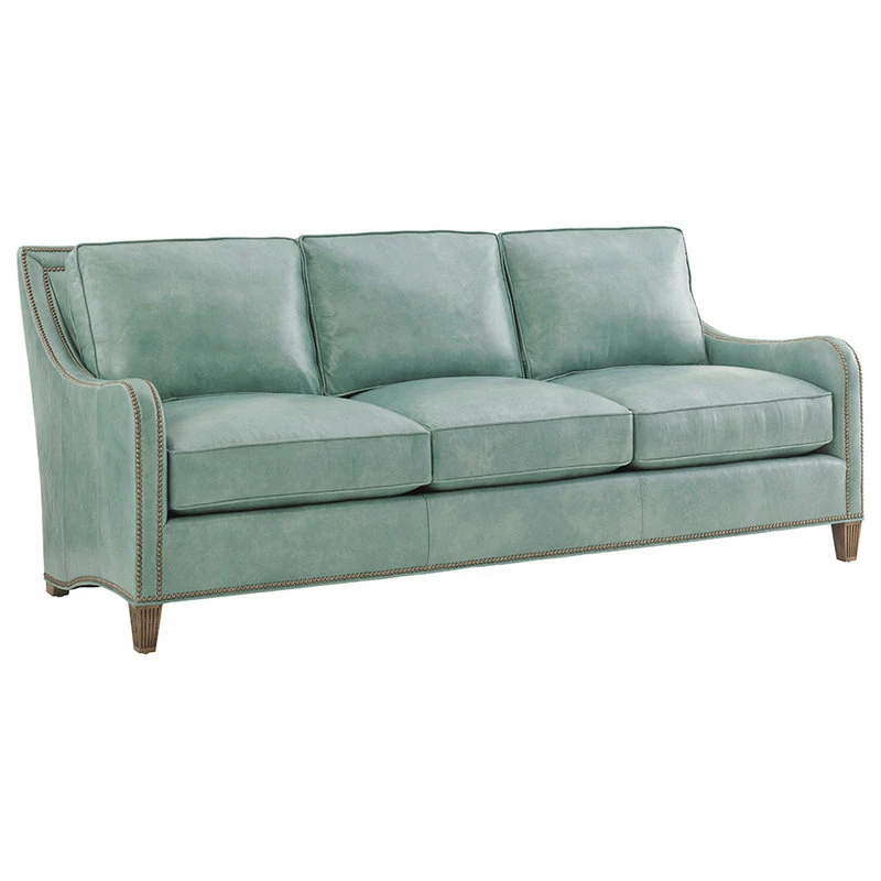 Tommy Bahama Home Koko Leather Sofa 3 Tommy Bahama Home Koko Leather Sofa