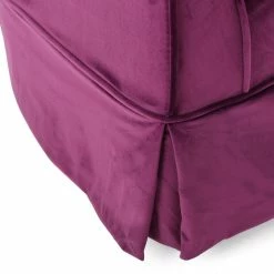 GDFStudio GDF Studio Rischa Fushsia New Velvet Swivel Chair With Loose Cover 12 GDFStudio GDF Studio Rischa Fushsia New Velvet Swivel Chair With Loose Cover -GDF sofa Shop 649142630f93159a 8238 w800 h800 b0 p0