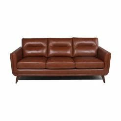 Bowery Hill Mid-Century Leather Sofa In Camel Brown 11 Bowery Hill Mid-Century Leather Sofa In Camel Brown -GDF sofa Shop 64f169ce0f0be822 9157 w800 h800 b1 p0