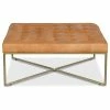 Edgemod Traversa Ottoman, Saddle Tan/Antique Brass -GDF sofa Shop 650173e50ea67736 3869 w800 h800 b1 p0