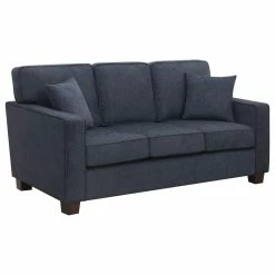 Office Star Products 3-Seater Sofa, Navy