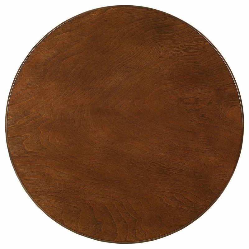 Acme Furniture Aberta Side Table - Walnut 6 Acme Furniture Aberta Side Table - Walnut - Image 4
