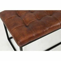 Jofran Global Archive Leather Ottoman - Saddle -GDF sofa Shop 66a108b803776dc9 6516 w800 h800 b0 p0