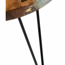 East At Main's Wellton Brown Round Teakwood Accent Table -GDF sofa Shop 66a166970862f6dc 9477 w800 h800 b0 p0