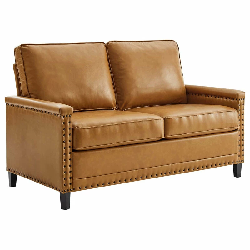 LexMod Ashton Loveseat, Tan 3 LexMod Ashton Loveseat, Tan