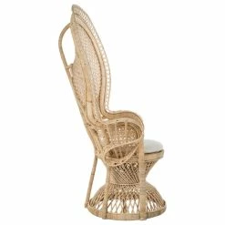 KOUBOO Lady Peacock Rattan Chair, Natural -GDF sofa Shop 676136ab0de98869 6474 w800 h800 b1 p0
