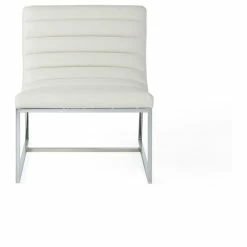 GDFStudio GDF Studio Kingsbury White Bonded Leather Lounge Accent Chair -GDF sofa Shop 6a714973022e9a87 1625 w800 h800 b1 p0