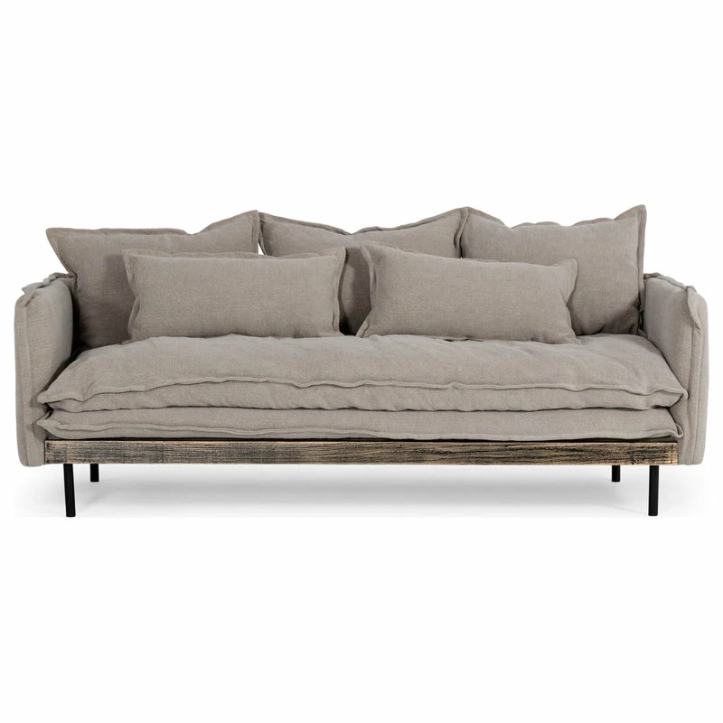 Vig Furniture Inc. Divani Casa Mathis Modern Grey Fabric Sofa 3 Vig Furniture Inc. Divani Casa Mathis Modern Grey Fabric Sofa