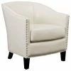 GDFStudio GDF Studio Carlton Tub Design Club Chair With Nailheads Accents, Ivory Leather -GDF sofa Shop 6ba1bb1f01c3f206 4564 w800 h800 b1 p0