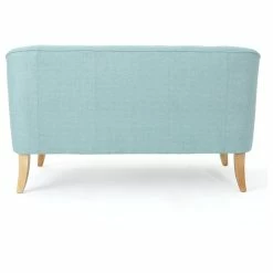 GDFStudio GDF Studio Jasper Mid Century Modern Fabric Loveseat, Light Blue -GDF sofa Shop 6d412e9301e51cb1 5288 w800 h800 b1 p0