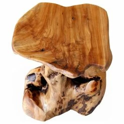 Greenage Cedar Roots Table Stand, Cedar, 14"x16.5"x19.5" -GDF sofa Shop 6e914a8a0f04e24f 4071 w800 h800 b1 p0