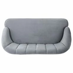 GDFStudio GDF Studio Scarlett Modern New Velvet Sofa, Pewter -GDF sofa Shop 7011bf8701e65d99 7627 w800 h800 b1 p0