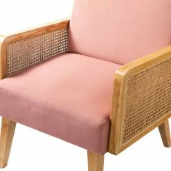 Karat Home Delphine Cane Accent Chair, Blush -GDF sofa Shop 7021a97a0f19366b 1318 w800 h800 b0 p0