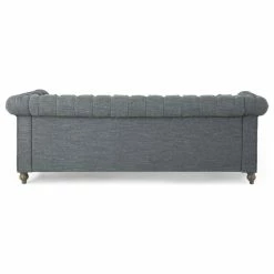 GDFStudio Bowes Chesterfield Tufted 3 Seater Sofa With Nailhead Trim, Charcoal + Dark Brow 17 GDFStudio Bowes Chesterfield Tufted 3 Seater Sofa With Nailhead Trim, Charcoal + Dark Brow -GDF sofa Shop 70a1a4500374569a 9000 w800 h800 b1 p0