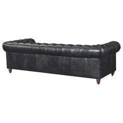 Crafters And Weavers Top Grain Leather Chesterfield Sofa, Slate -GDF sofa Shop 70a1aea000a4390a 4255 w800 h800 b1 p0