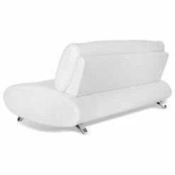 Zuri Furniture Modern Aspen White Microfiber Leather Loveseat -GDF sofa Shop 7151f1ae0b7ec49c 8267 w800 h800 b1 p0