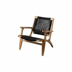 Boraam Industries, Inc. Boraam Harrison Woven Chair, Black And Oak -GDF sofa Shop 733142a2009ee0a9 7667 w800 h800 b1 p0