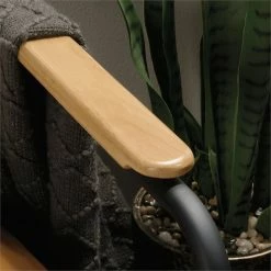 Sauder Boulevard Cafe Faux Leather Upholstered Accent Chair In Camel And Black -GDF sofa Shop 7331f2cc0f6ad44d 4343 w800 h800 b0 p0