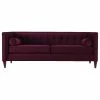 Jennifer Taylor Home Jack 84" Modern Tuxedo Tufted Sofa, Burgundy Velvet -GDF sofa Shop 73e1d1b80138ef92 6614 w800 h800 b1 p0