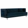 Meridian Furniture Lucas Velvet Sofa, Navy -GDF sofa Shop 74d1638c02740dde 9117 w800 h800 b1 p0