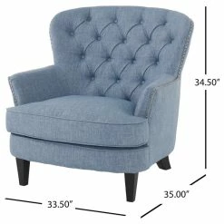 GDFStudio GDF Studio Laxford Light Blue Tufted Fabric Club Chair -GDF sofa Shop 7501850a022955fa 8207 w800 h800 b1 p0