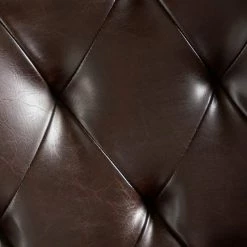 GDFStudio Solvang Contemporary Oversized Tufted Leather Club Chair, Hazelnut Brown -GDF sofa Shop 753167d40f931505 3756 w800 h800 b0 p0