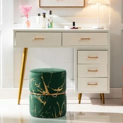 Duhome Elegant Lifestyle Luxury Hot Stamped Velvet Ottoman, Dark Green 16 Duhome Elegant Lifestyle Luxury Hot Stamped Velvet Ottoman, Dark Green -GDF sofa Shop 75a1bbdf0046e1aa 0461 w800 h800 b0 p0