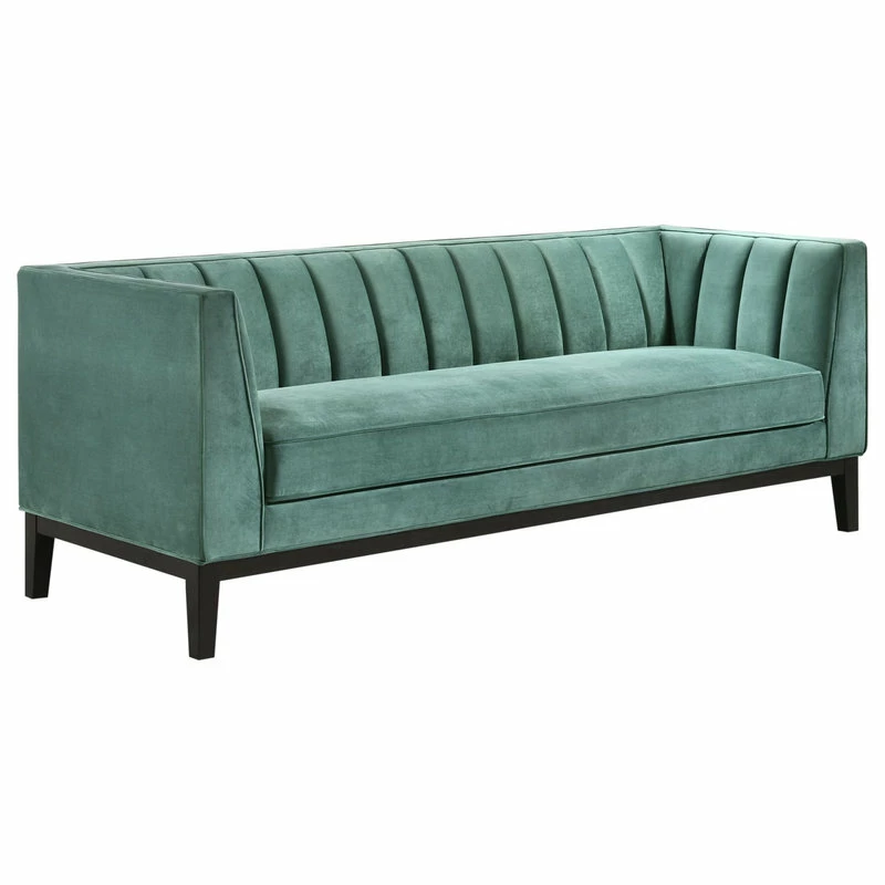 Picket House Calabasas Sofa, Green 3 Picket House Calabasas Sofa, Green