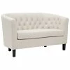LexMod Prospect Upholstered Fabric Loveseat, Beige -GDF sofa Shop 76b121bd0c376491 3595 w800 h800 b1 p0