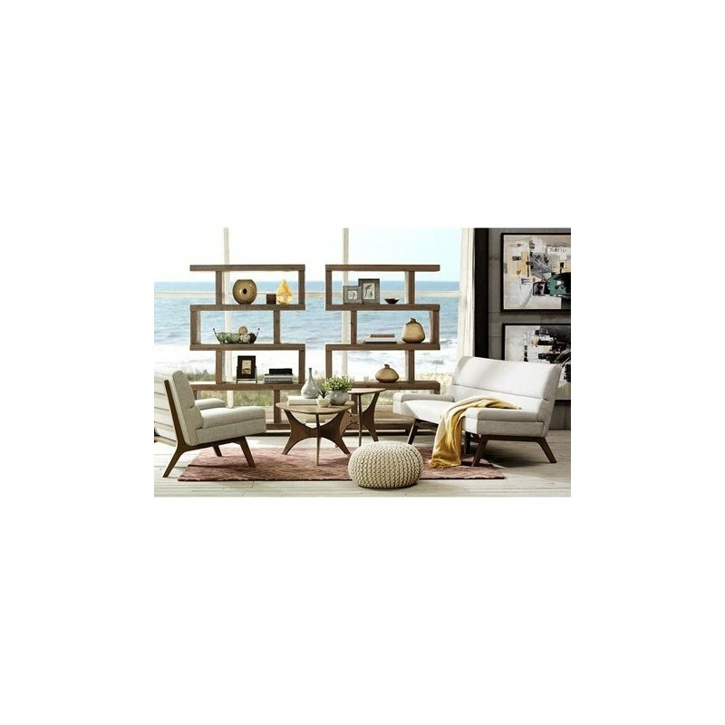 Olliix INK+IVY Blaze Mid-Century Triangle Wood Side Table 6 Olliix INK+IVY Blaze Mid-Century Triangle Wood Side Table - Image 4