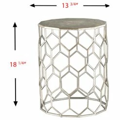SEI Furniture Stephany Metal Accent Table -GDF sofa Shop 77e1f50507ab8703 1316 w800 h800 b1 p0