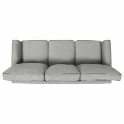 GDFStudio GDF Studio Bridget Traditional 3-Seater Sofa, Gray/Dark Brown -GDF sofa Shop 7851ff4101d7ad60 4823 w800 h800 b1 p0