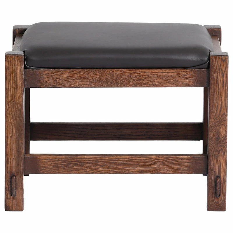 Crafters And Weavers Arts And Crafts Mission Footsool 3 Crafters And Weavers Arts And Crafts Mission Footsool - Image 2