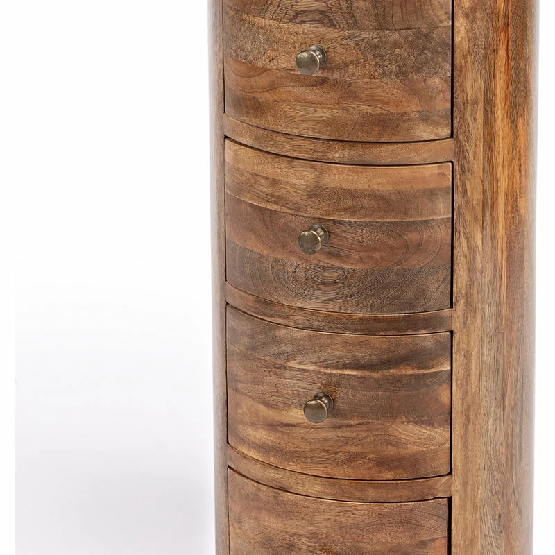 Butler Specialty Company Liam Light Brown Wood End Table With Storage, 1176312 4 Butler Specialty Company Liam Light Brown Wood End Table With Storage, 1176312 - Image 2