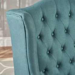 GDFStudio GDF Studio Adriana Tall Wingback Tufted Fabric Club Chair, Dark Teal -GDF sofa Shop 79c1399d01b312e1 7320 w800 h800 b0 p0