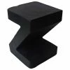 GDFStudio GDF Studio Ligia Light-Weight Concrete Accent Table, Black -GDF sofa Shop 7ef1dccc01e12e4b 7665 w800 h800 b1 p0