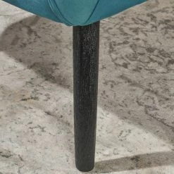 GDFStudio GDF Studio Kotop Contemporary New Velvet Wingback Arm Chair, Teal -GDF sofa Shop 7f11f872022959a4 5772 w800 h800 b0 p0