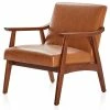 Belleze Accent Chair Living Room Upholstered Armchair, Brown 1 Belleze Accent Chair Living Room Upholstered Armchair, Brown -GDF sofa Shop 8071485f0f27b4f8 5398 w800 h800 b1 p0