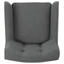 GDFStudio GDF Studio Fontinella Mid-Century Modern Fabric Tufted Arm Chair, Charcoal, Single 15 GDFStudio GDF Studio Fontinella Mid-Century Modern Fabric Tufted Arm Chair, Charcoal, Single -GDF sofa Shop 8151301a02295fc9 9177 w800 h800 b1 p0