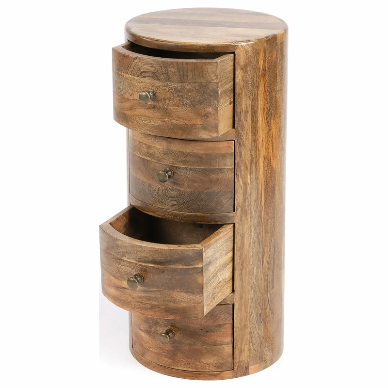 Butler Specialty Company Liam Light Brown Wood End Table With Storage, 1176312 8 Butler Specialty Company Liam Light Brown Wood End Table With Storage, 1176312 - Image 6