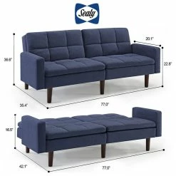 Kennedy Sofa Convertible In Cosmic Navy By Sealy Sofa Convertibles -GDF sofa Shop 826188990230ea26 3154 w800 h800 b1 p0