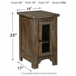 Signature Design Of Ashley Danell Ridge Chairside End Table 12 Signature Design Of Ashley Danell Ridge Chairside End Table -GDF sofa Shop 82c1ffcc0f404366 2635 w800 h800 b1 p0