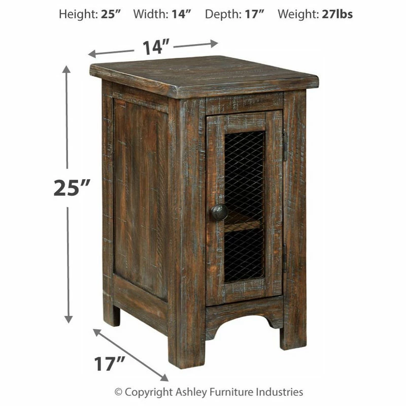 Signature Design Of Ashley Danell Ridge Chairside End Table 6 Signature Design Of Ashley Danell Ridge Chairside End Table - Image 4