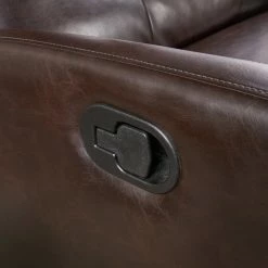 GDFStudio GDF Studio Hana Soft Brown Leather 2 Seat Recliner -GDF sofa Shop 84d1e7470f931743 0607 w800 h800 b0 p0