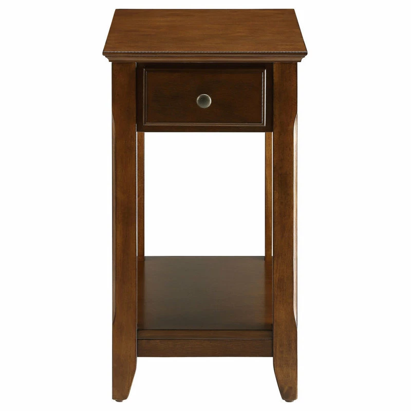 Acme Furniture Bertie Side Table, Walnut 3 Acme Furniture Bertie Side Table, Walnut