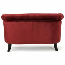 GDFStudio Melaina Tufted Chesterfield Velvet Loveseat With Scrolled Arms 16 GDFStudio Melaina Tufted Chesterfield Velvet Loveseat With Scrolled Arms -GDF sofa Shop 8511797701d55bf4 2879 w800 h800 b1 p0