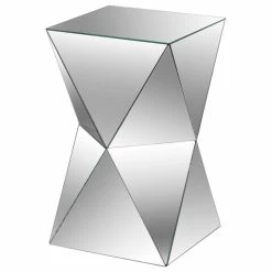 StyleCraft Home Collection Pedestal Table Crafted In Triangular Mirror -GDF sofa Shop 859100ad0f8634f1 2434 w800 h800 b1 p0