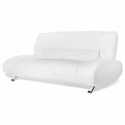 Zuri Furniture Modern Aspen White Microfiber Leather Loveseat -GDF sofa Shop 85c166270b7ec4a5 8148 w800 h800 b1 p0