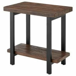 Bolton Furniture, Inc. Pomona Metal And Wood End Table